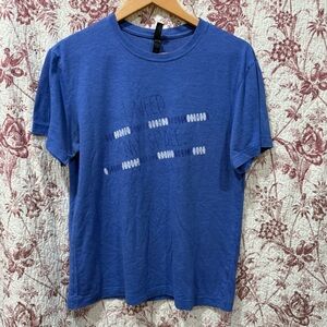 🔵 Primease “I Need My Space” Graphic Tee – Blue – Men’s Medium